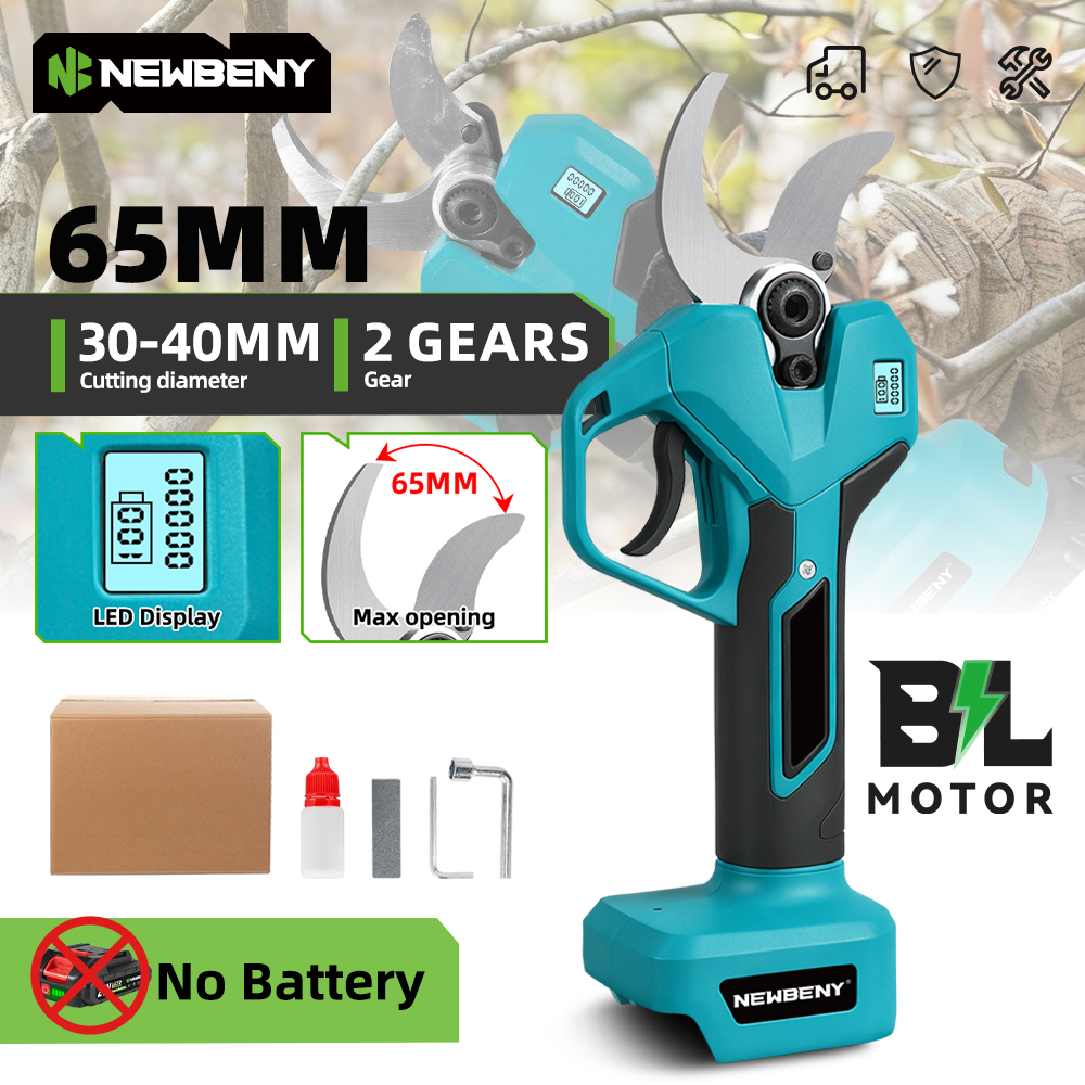 Electric Gadget - NEWBENY 65MM Cordless Electric Pruning Shears