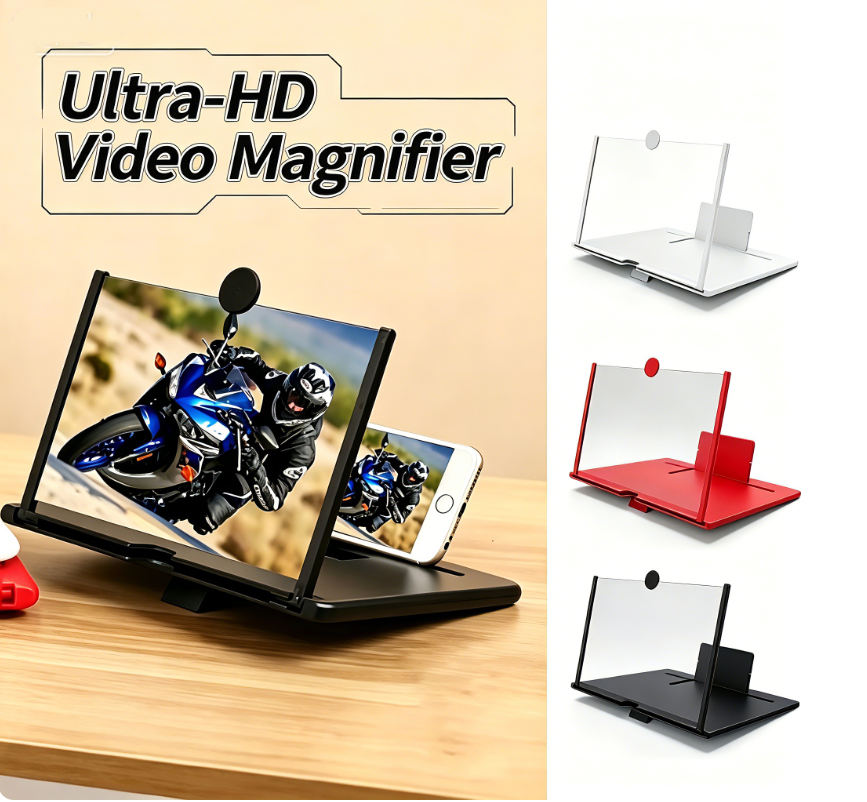 Digital Magnifier Reading - 12/10Inch HD Mobile Phones Amplifier Anti-Blue