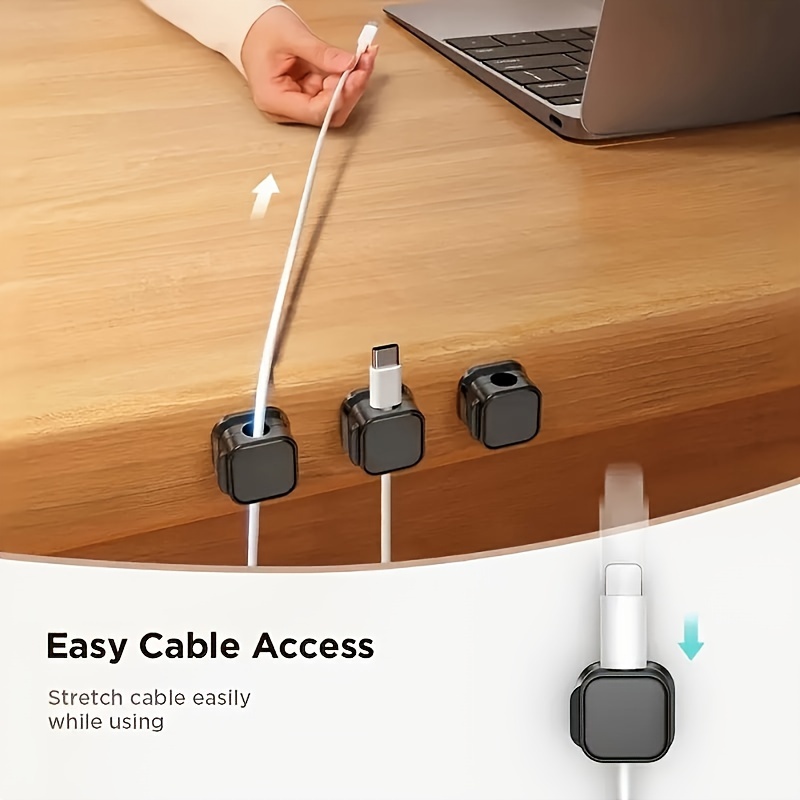 6/12Pcs PP Magnetic Cable Clip - Magnetic Charging Cable recensione e prezzo