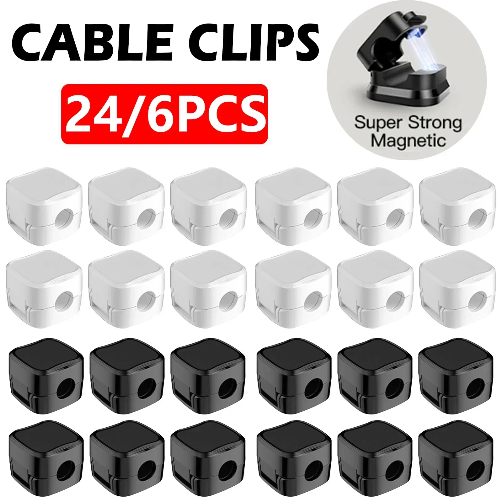6/12/24PCS Magnetic Cable Orga - Magnetic Charging Cable recensione e prezzo
