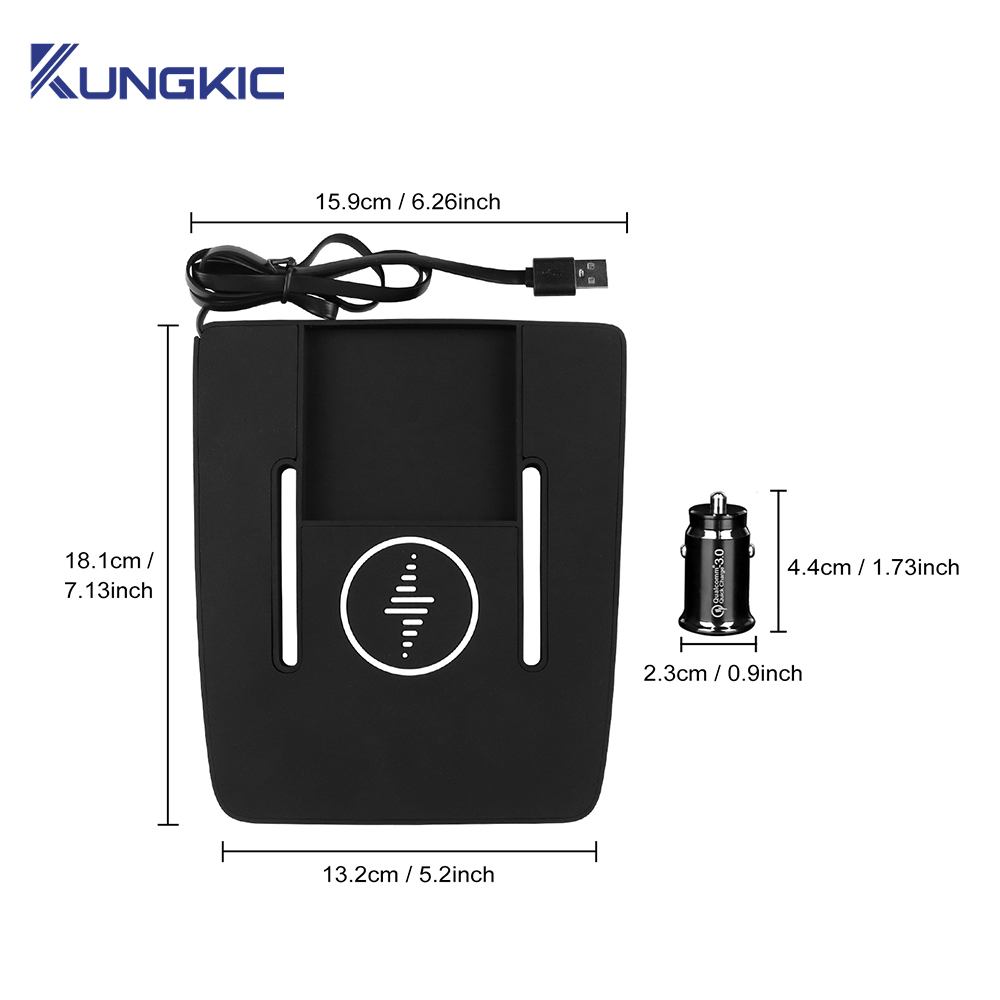 Car Wireless Charger For BYD Y - Wireless Phone Charger Pad recensione e prezzo