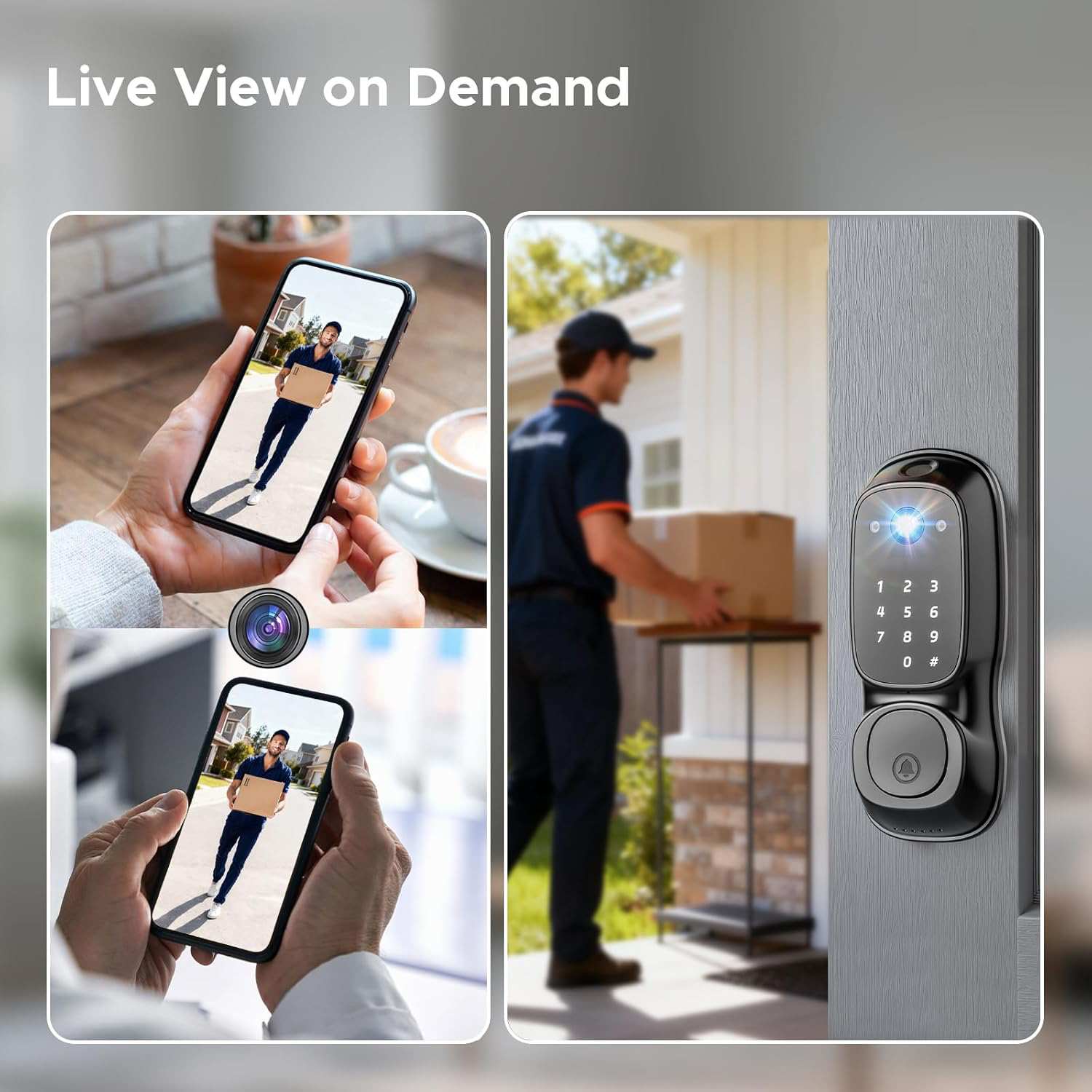 Tuya Wifi Smart Door Lock ‎Cam - Electronics & Gadgets Charging Gocable 8 In 1 Edc 100W Cable recensione e prezzo