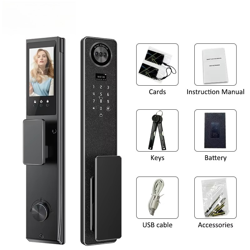 Tuya WiFi Smart Door Lock, Hom - Electronics & Gadgets Charging Gocable 8 In 1 Edc 100W Cable recensione e prezzo