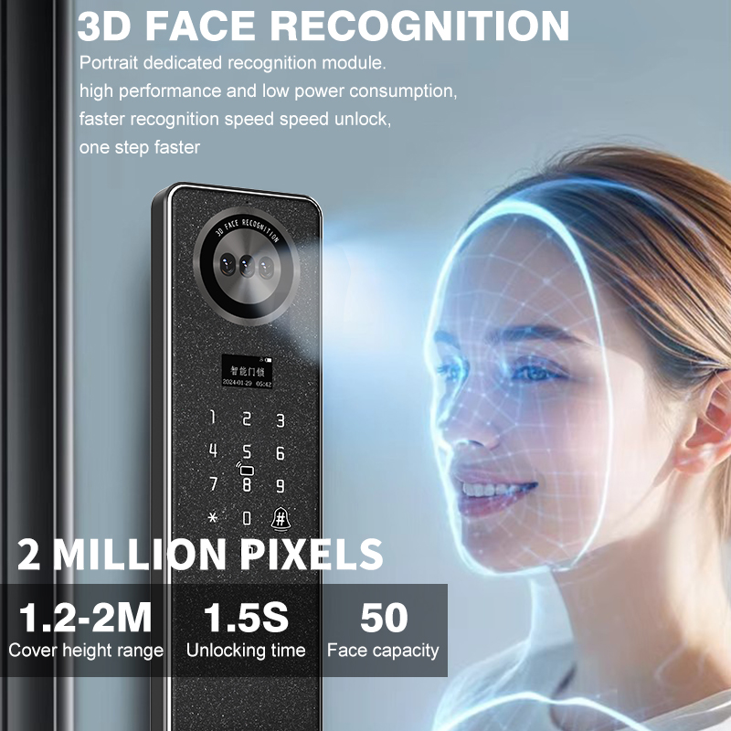 Tuya WiFi Smart Door Lock, Hom - Electronics & Gadgets Charging Gocable 8 In 1 Edc 100W Cable recensione e prezzo