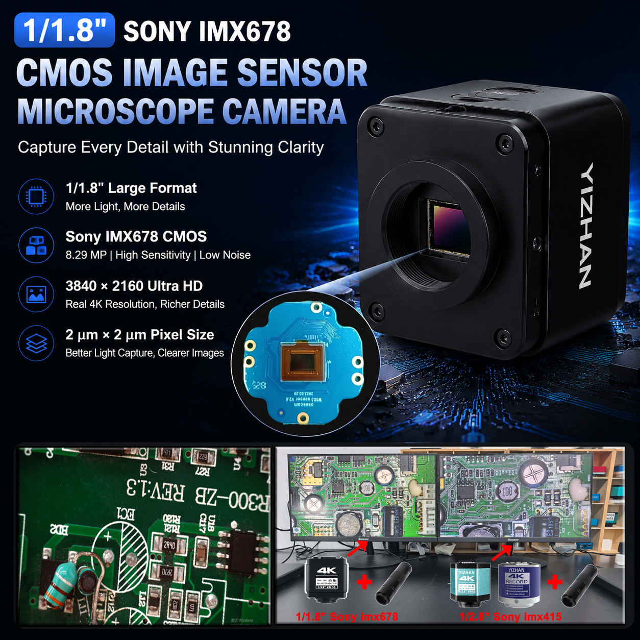 4K UHD Digital Microscope For  - Digital Magnifier Reading recensione e prezzo