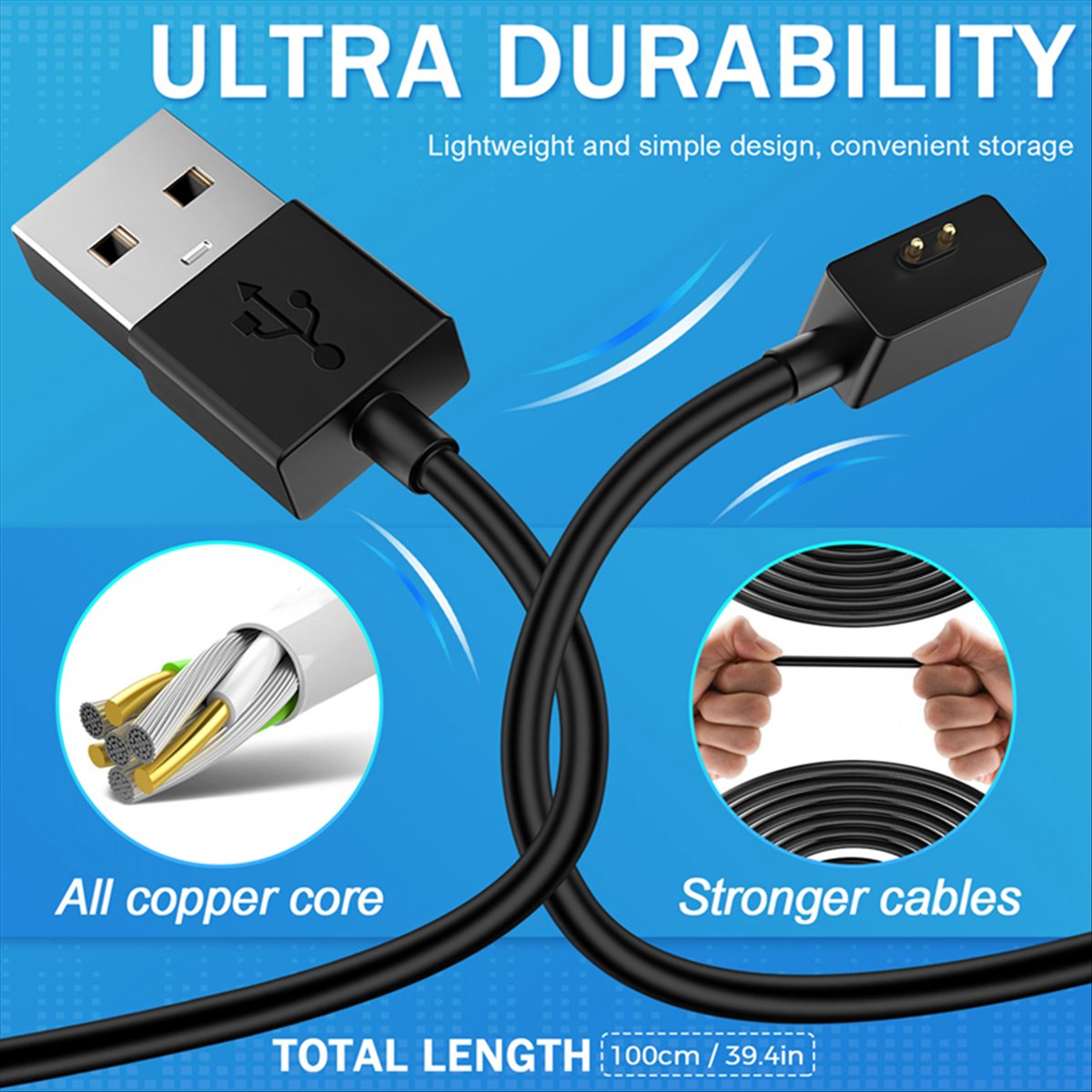 Fast Charging Cable for Watch  - Magnetic Charging Cable recensione e prezzo