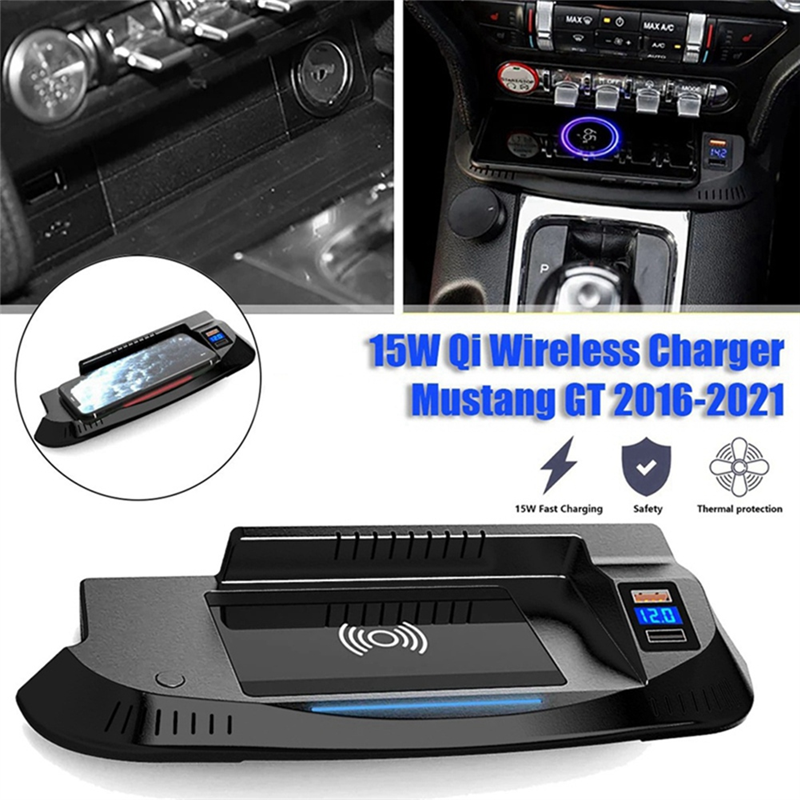 Car 15W QI Wireless Phone Char - Wireless Phone Charger Pad recensione e prezzo