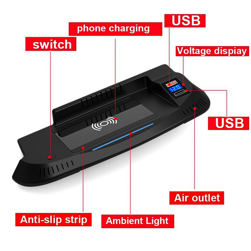 Car 15W QI Wireless Phone Char - Wireless Phone Charger Pad recensione e prezzo