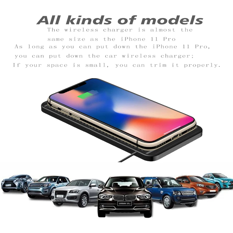 15W Wireless Car Charger Pad N - Wireless Phone Charger Pad recensione e prezzo