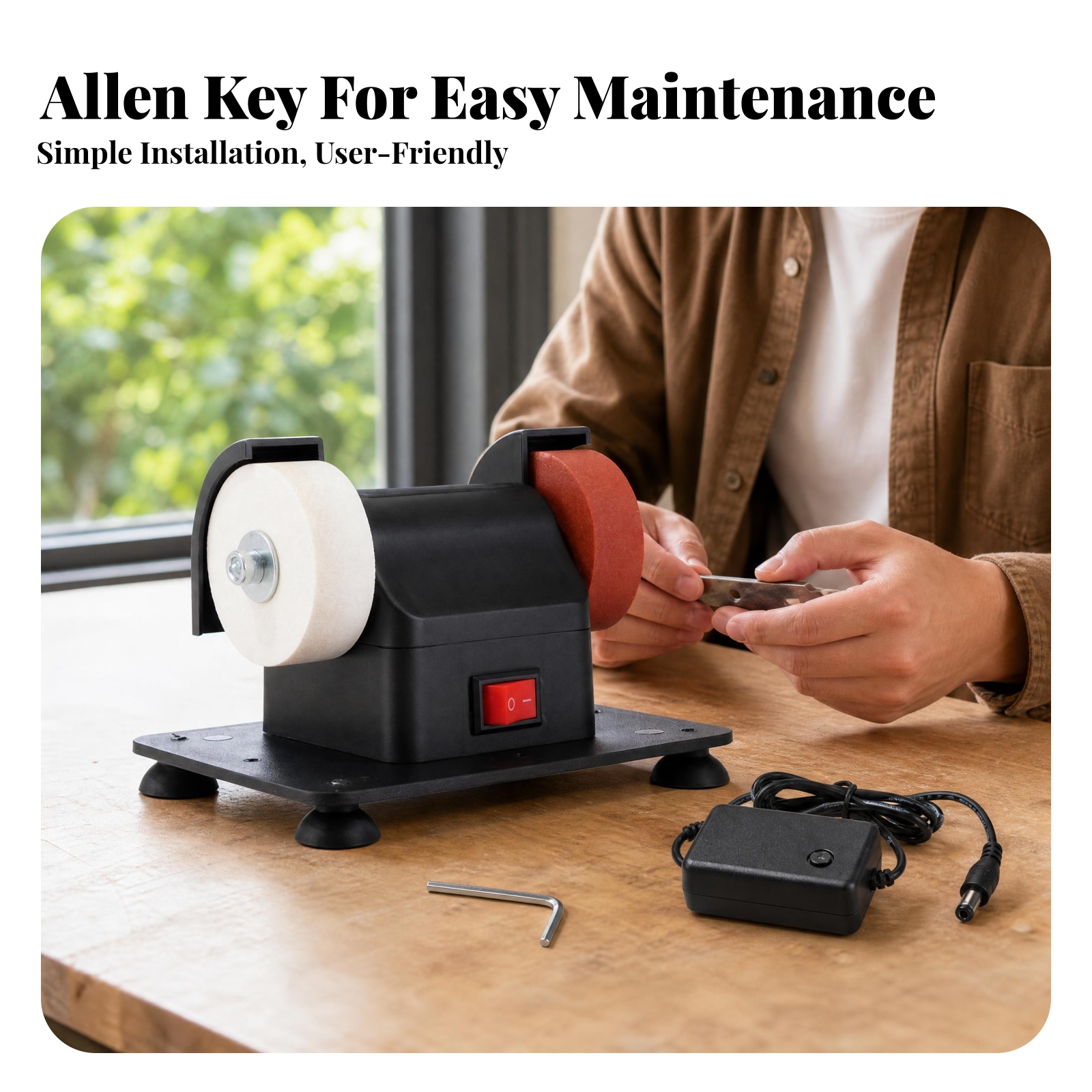 Blade Sharpening Tool Suction  - Electric Gadget recensione e prezzo