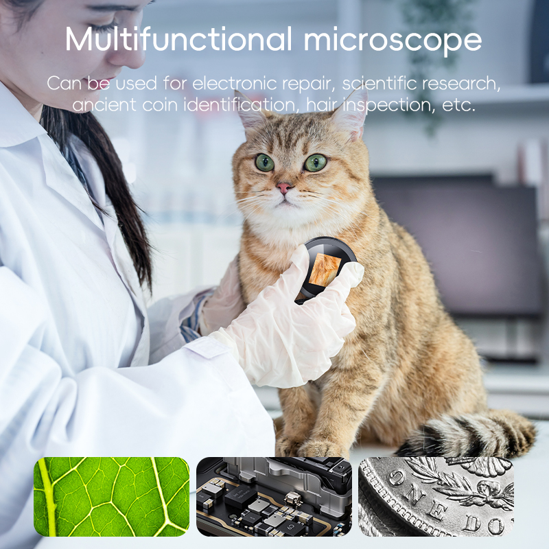 Autofocus Microscope Mini 500X - Digital Magnifier Reading recensione e prezzo