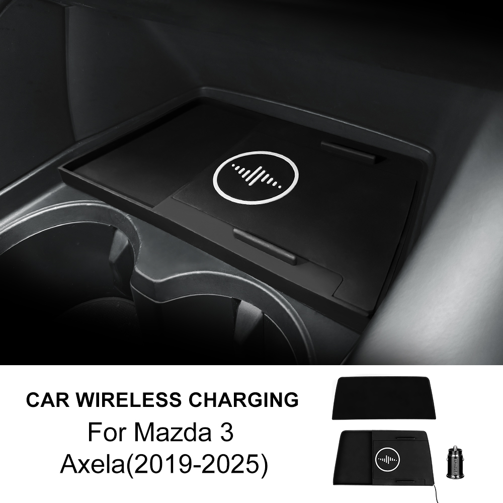 For Mazda 3 Axela 2019-2025 Ca - Wireless Phone Charger Pad recensione e prezzo