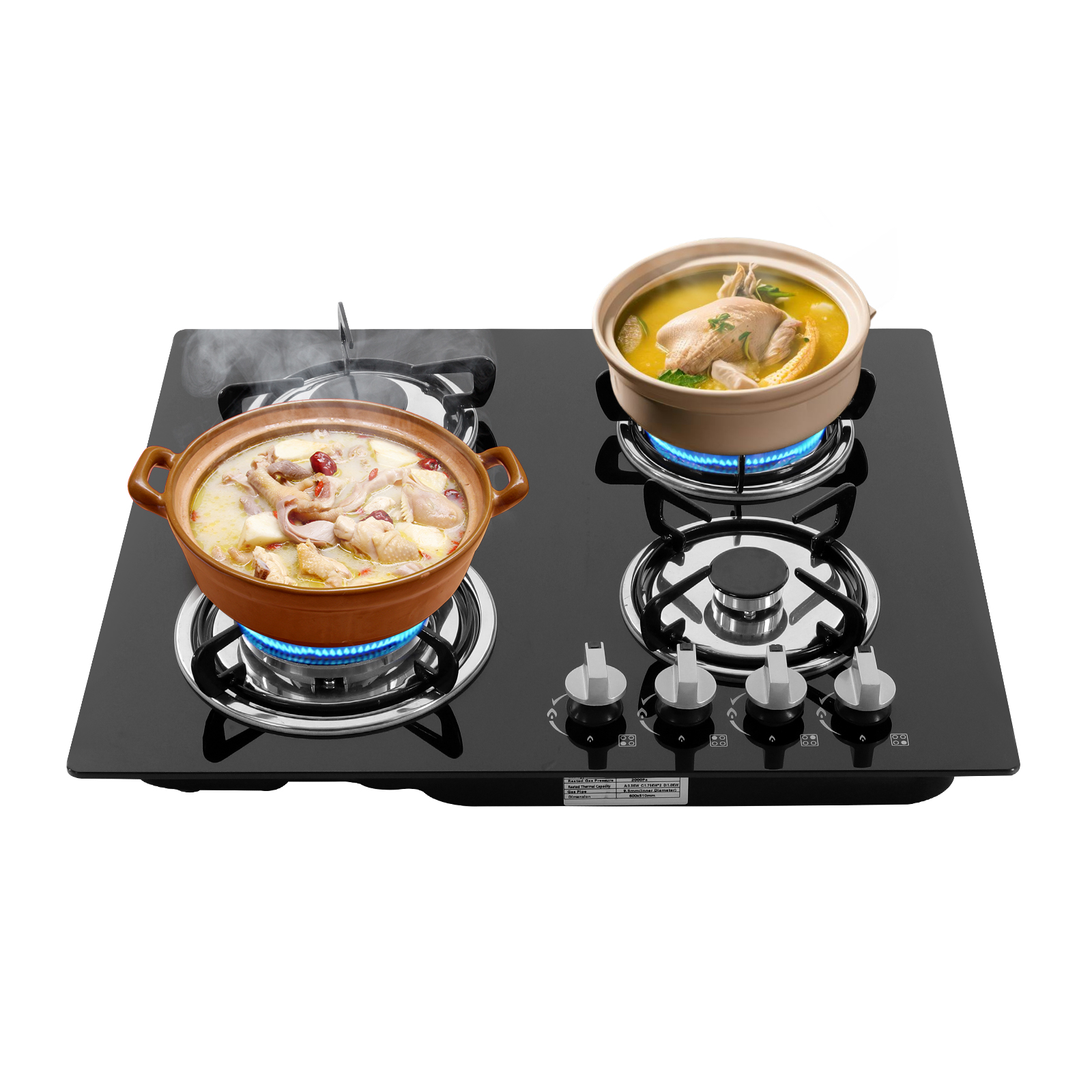 Built-in 4-Burner Gas Cooktop  - Electronics & Gadgets Charging Gocable 8 In 1 Edc 100W Cable recensione e prezzo