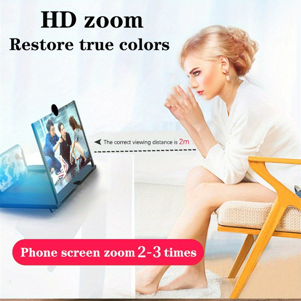 12/10Inch HD Mobile Phones Amp - Digital Magnifier Reading recensione e prezzo