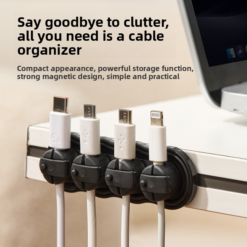 Desktop Magnetic Wire Organize - Magnetic Charging Cable recensione e prezzo