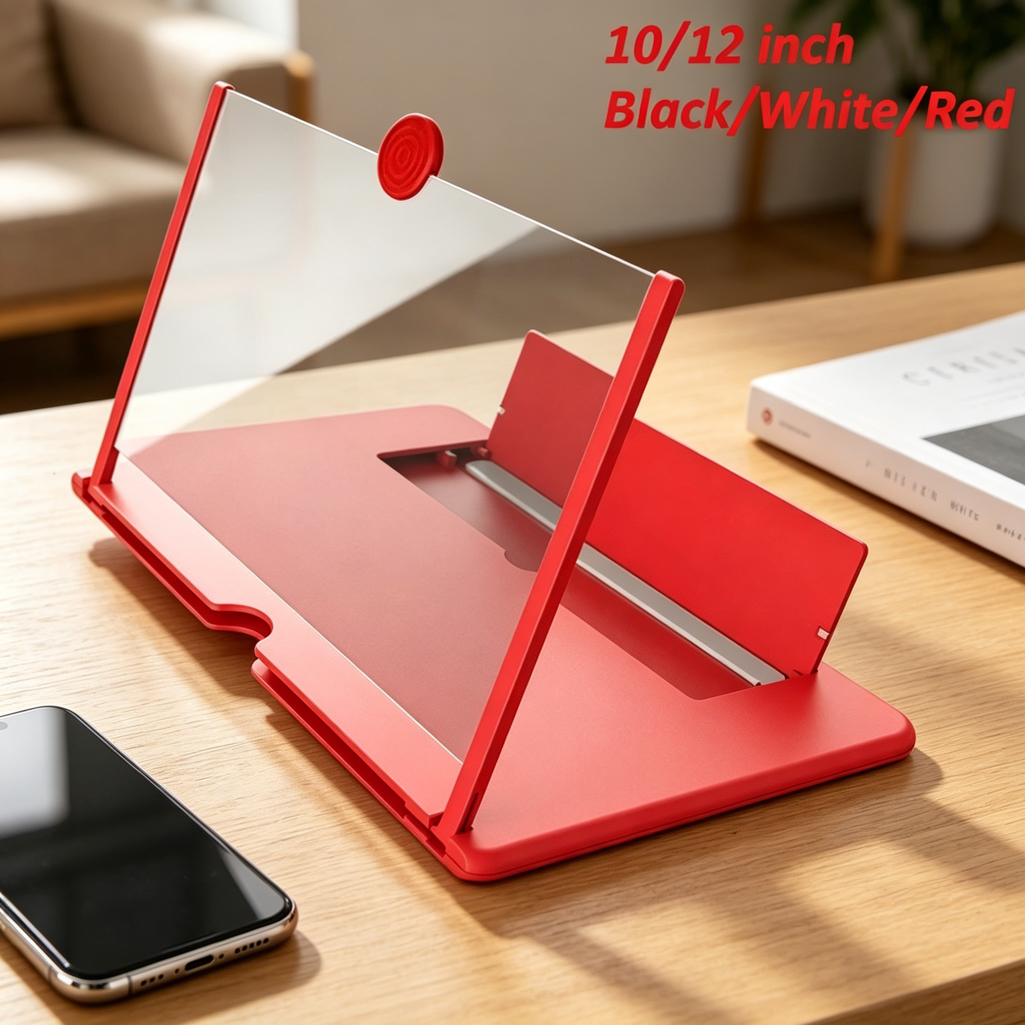 10/12 inch HD Mobile Phone Scr - Digital Magnifier Reading recensione e prezzo
