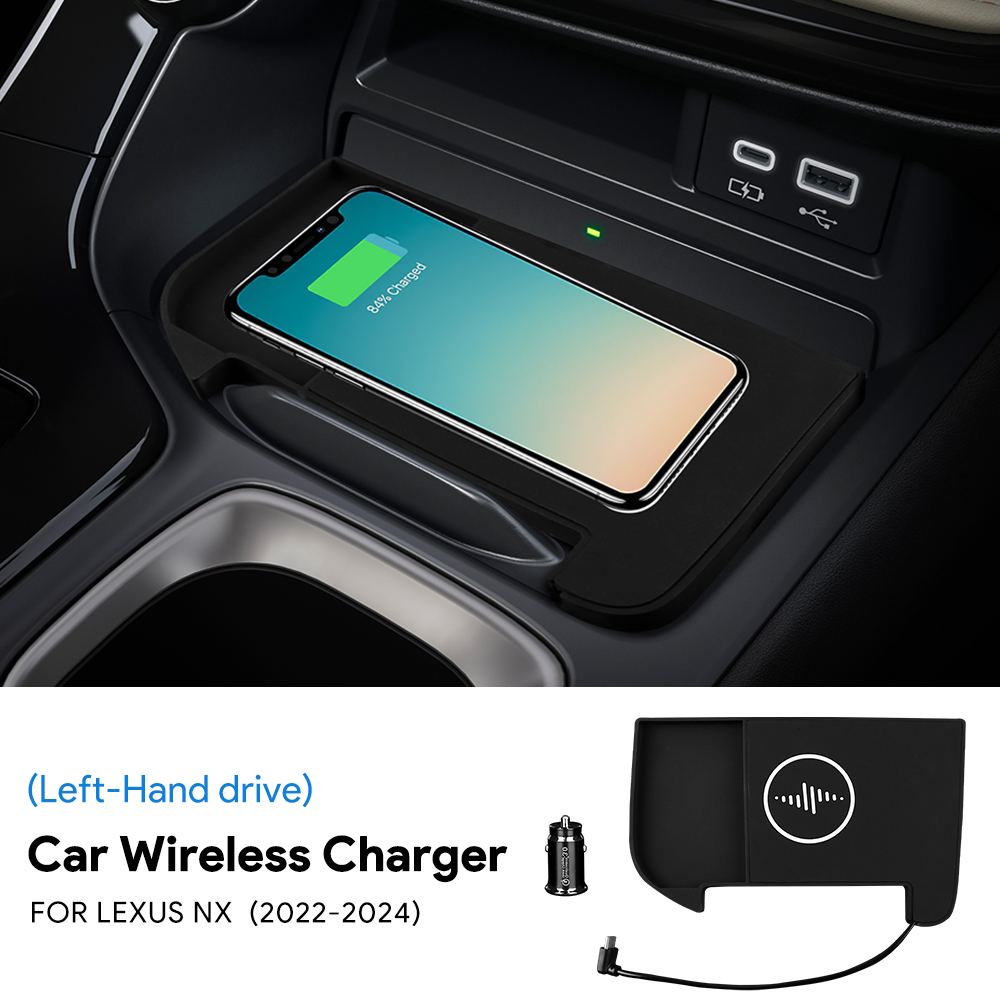 For Lexus NX 2022 2023 2024 20 - Wireless Phone Charger Pad recensione e prezzo