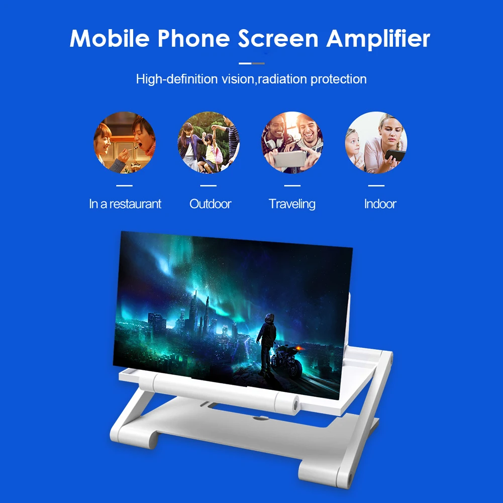 14'' 3D HD Cell Phone Screen A - Digital Magnifier Reading recensione e prezzo