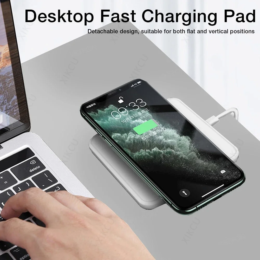 Desktop Removable Phone Holder - Wireless Phone Charger Pad recensione e prezzo