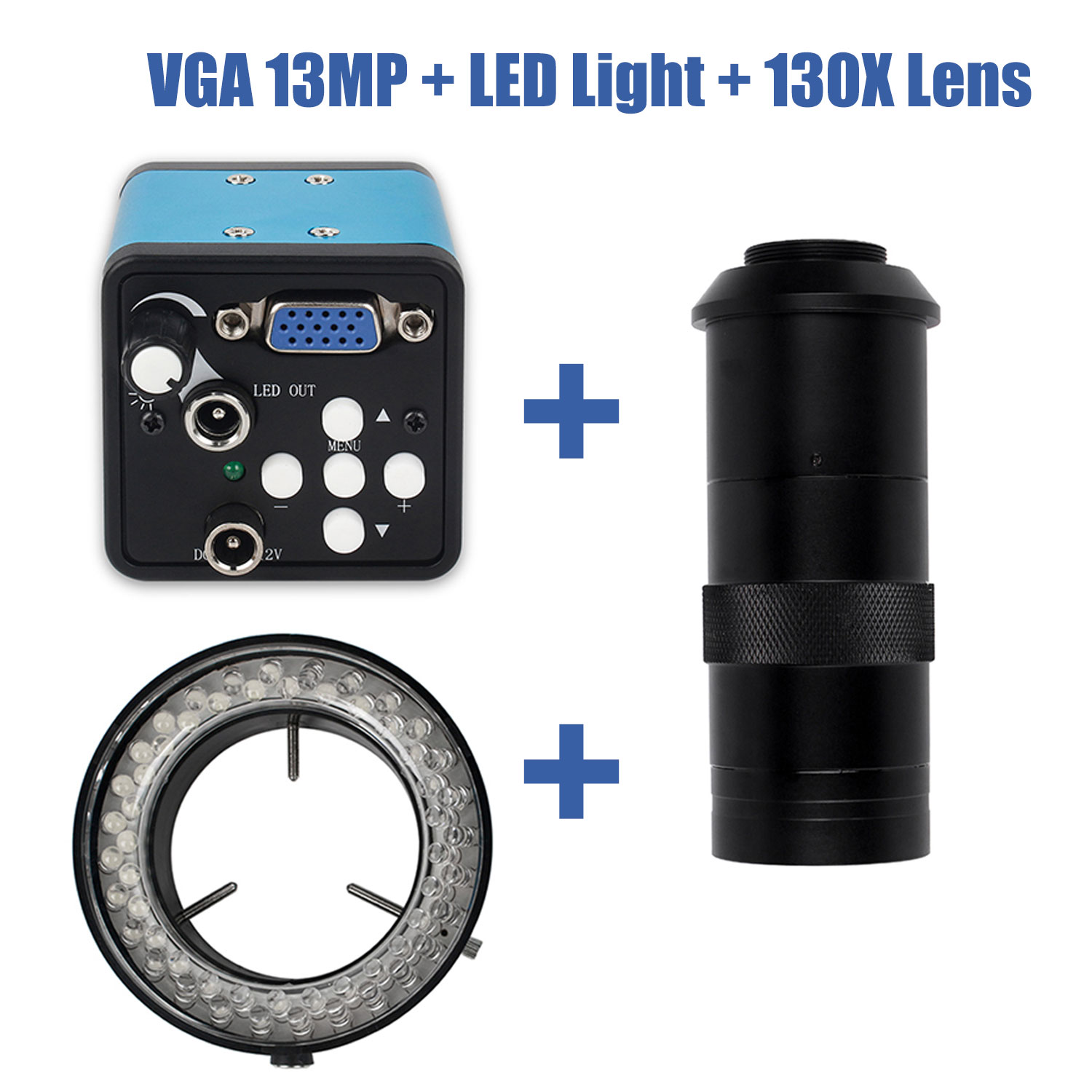 13MP VGA Video Microscope Came - Digital Magnifier Reading recensione e prezzo