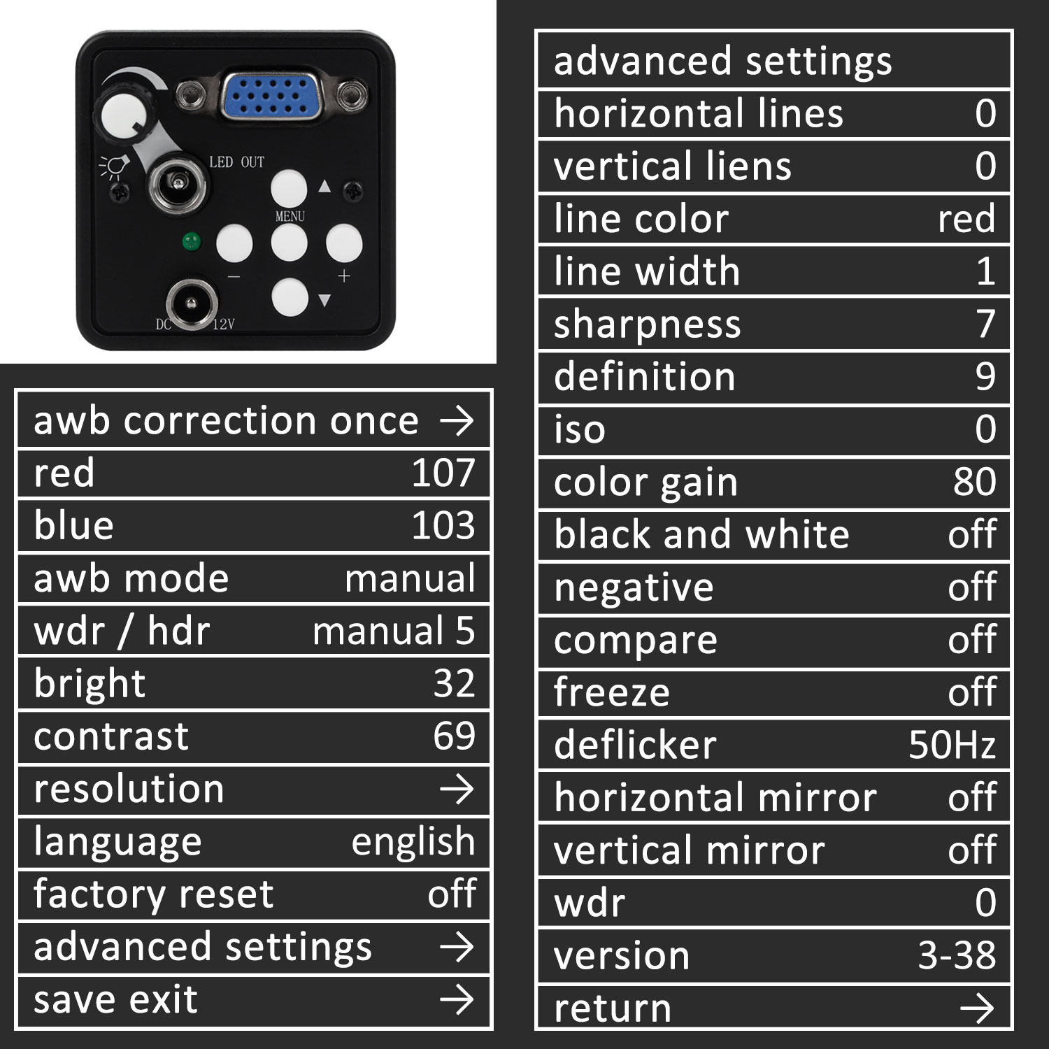 13MP VGA Video Microscope Came - Digital Magnifier Reading recensione e prezzo